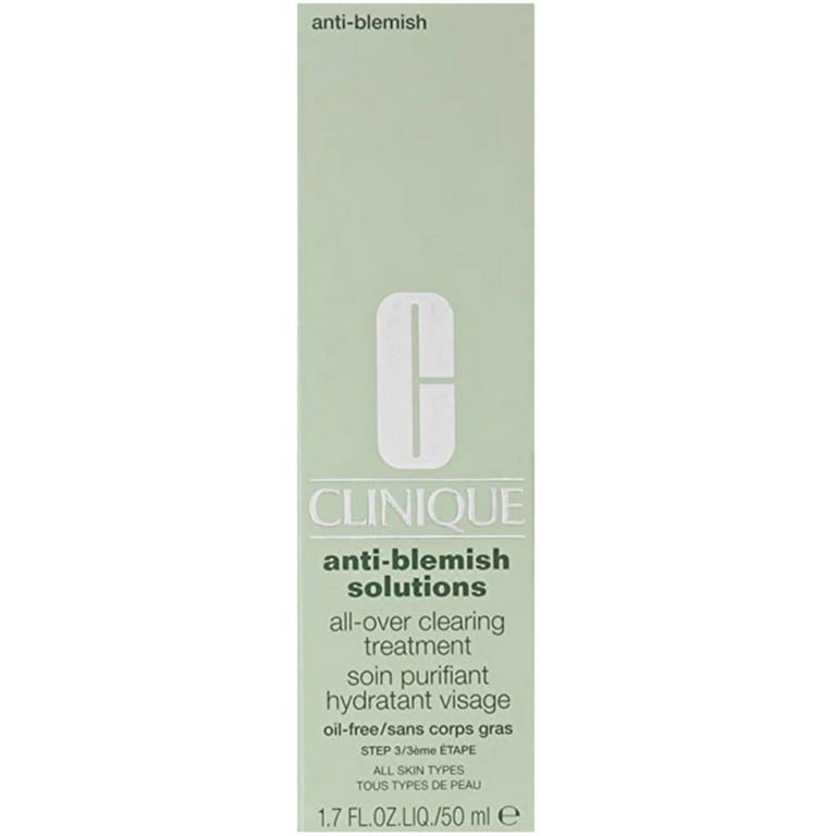 Clearing Treatment, All-Over Solutions 1.7 Acne Fl Oz Clinique