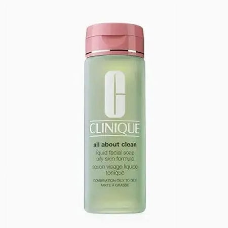Clinique All About Clean Liquid Facial Cleanser Soap, Oily Skin Formula, 6.7 fl. oz
