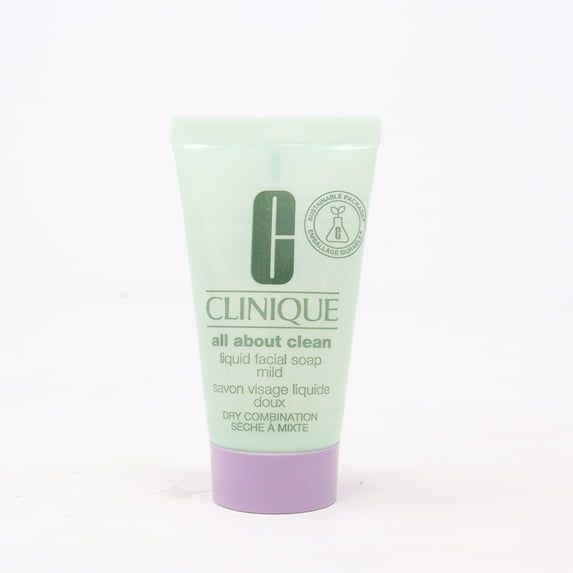 Clinique All About Clean Liquid Facial Soap Mild 1.0oz/30ml New