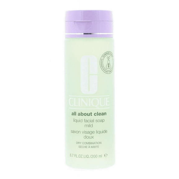Clinique All About Clean Liquid Facial Soap Mild, 6.7 oz