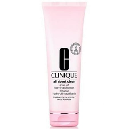 Clinique All About Clean Rinse-Off Foaming Cleanser Mousse 8.5oz/250ml New