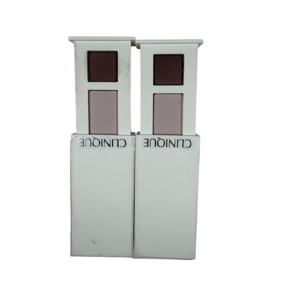 Clinique All About Shadow Duo 4H Bronze/17 Seashell Pink Fawn Satin Total Poids WT 0.06 Oz. 2 Pack