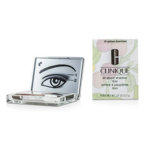 Clinique All About Shadow Duo Eye Shadow 15 Uptown Downtown 2.2 g / 0.07 oz