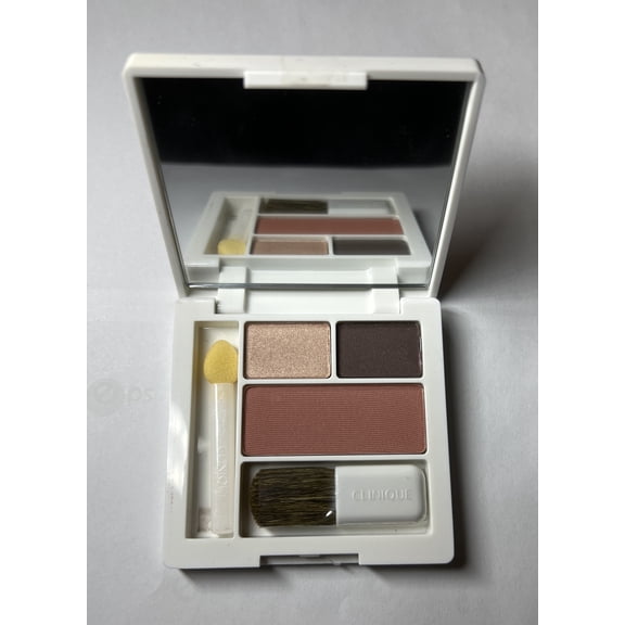 Clinique All about Shadow (03 Morning Java, 01 Sunset Glow, 06 Fig)