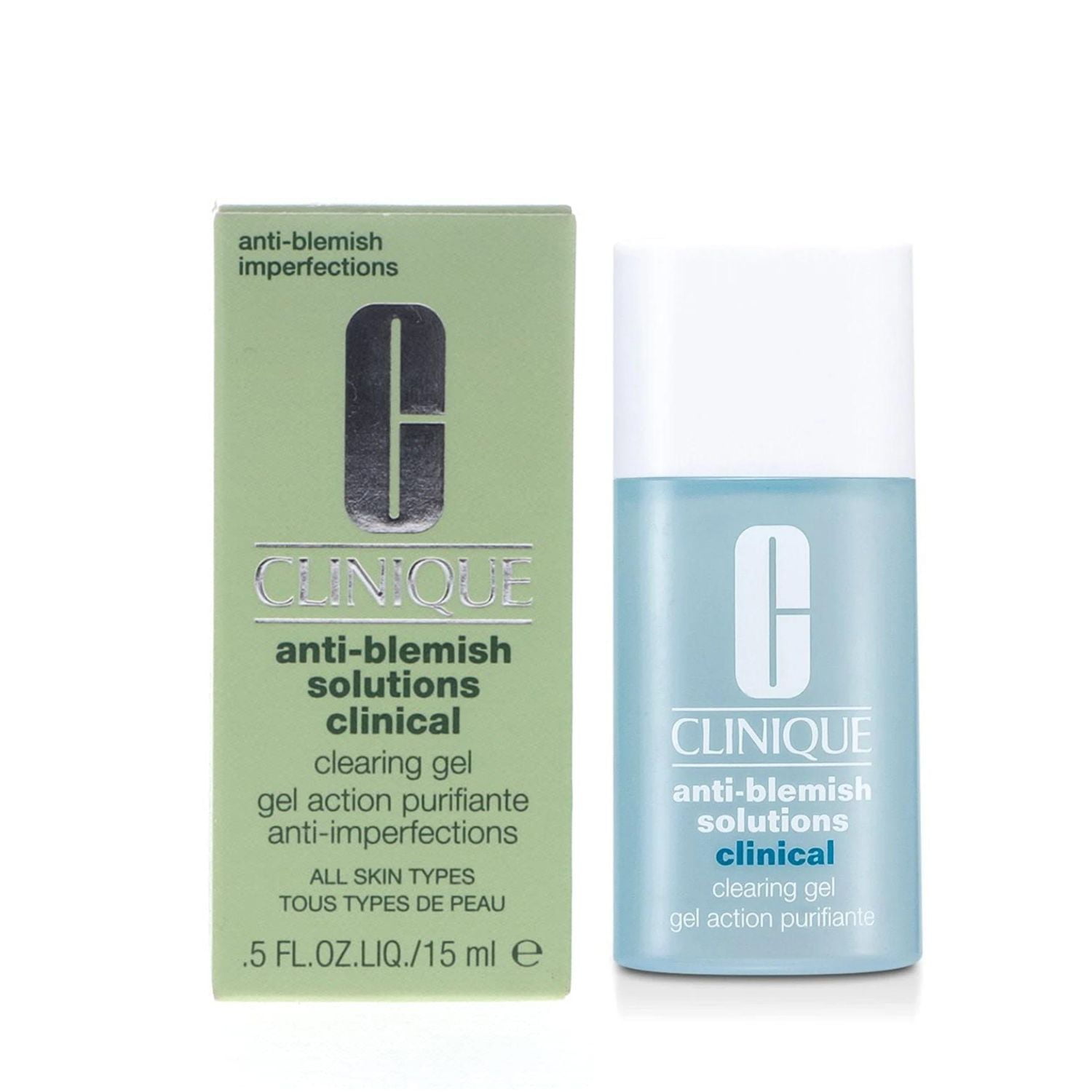 Clinique Antiblemish Solutions Clinical Clearing Gel for All Skin Types 0.5 oz