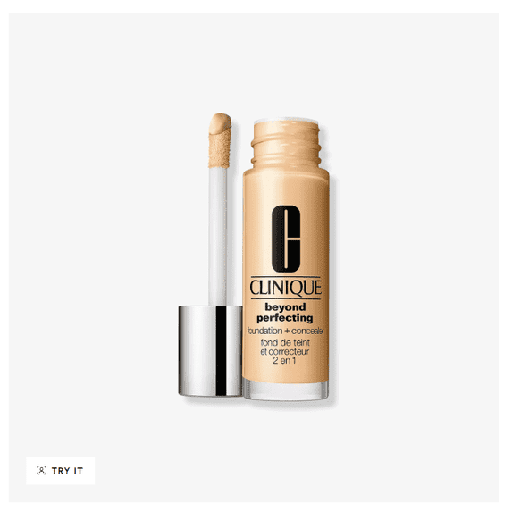 Clinique Beyond Perfecting Foundation + Concealer 1oz 12 Meringue New With Box