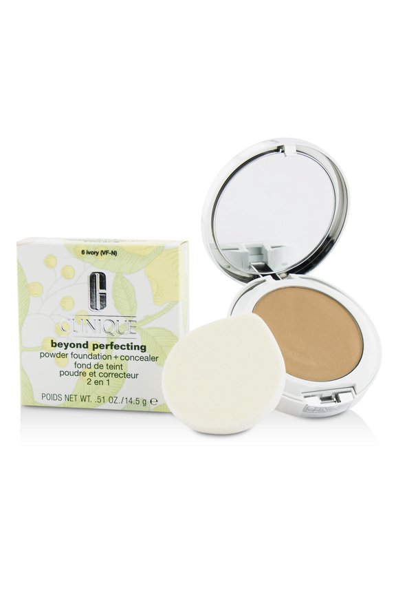 Beyond Perfecting Powder Foundation Shade 6 Ivory For Women 0.51 oz
