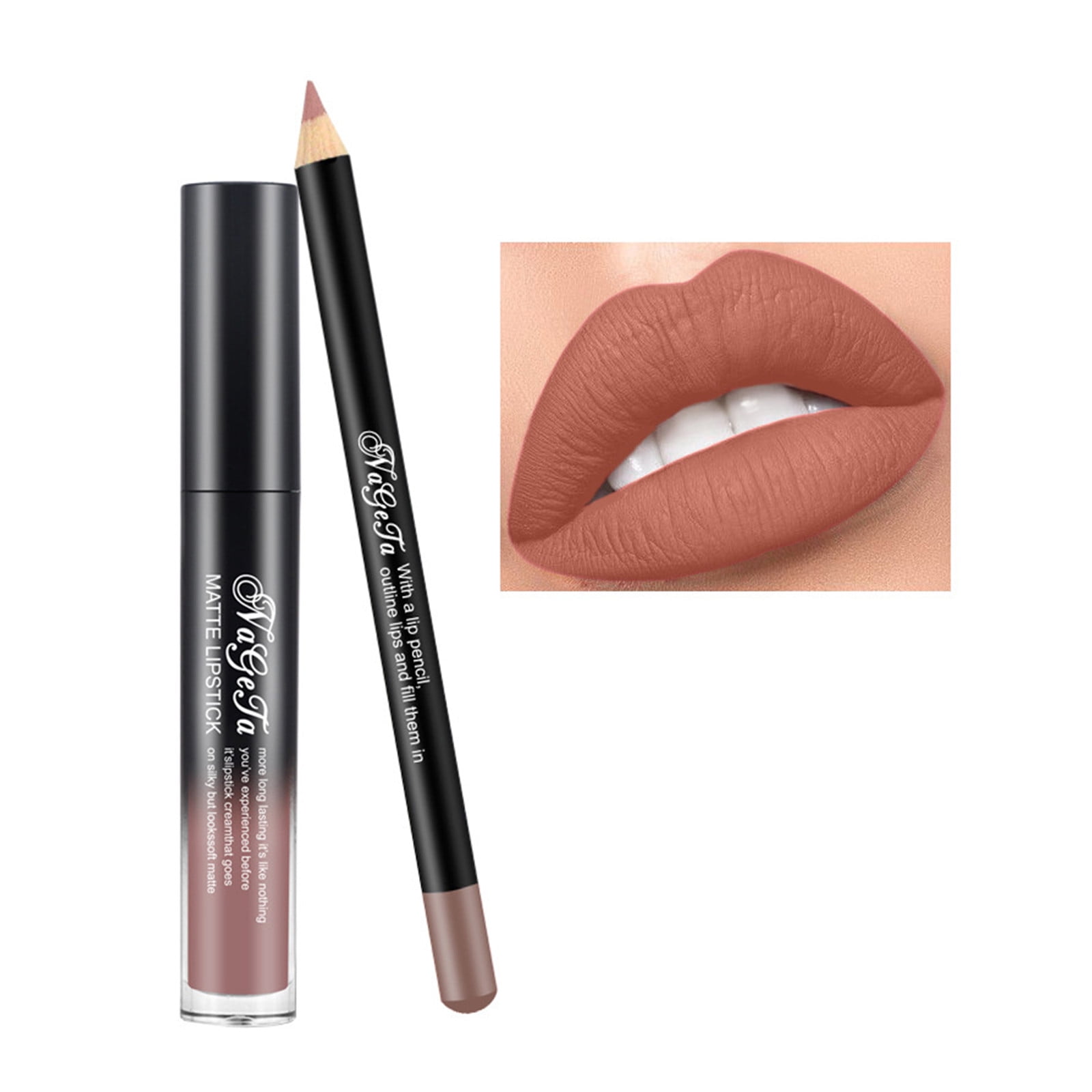 Clinique Black Hon ey Lipstick, Matte Lipsticks with Lip Lin ers, Durable Lip Gloss, Long Lastin