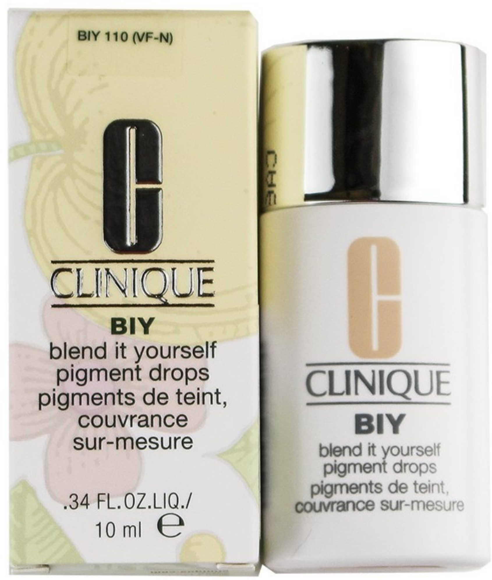 Clinique Blend It Yourself Pigment Drops, BIY 110 [Vf-n] 0.34 oz ...