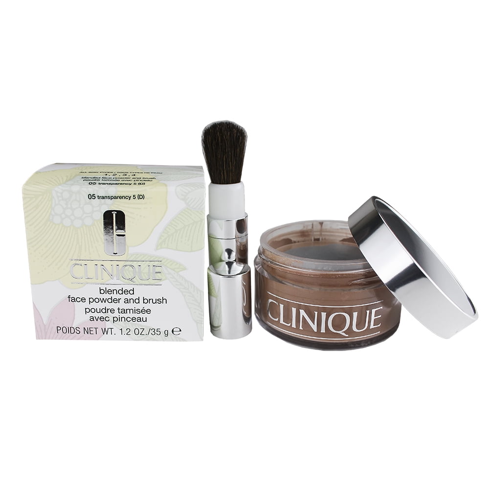 Clinique Blended Face Loose Powder and Brush 05 Transparency 5