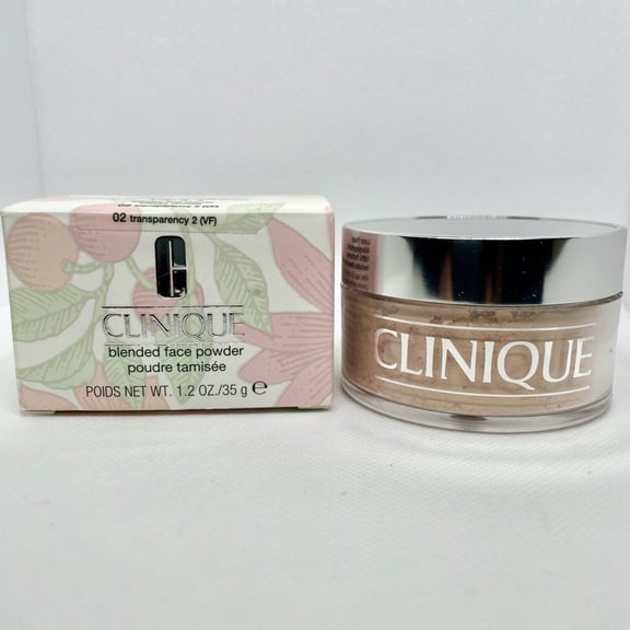 Clinique Blended Face Powder 02 Transparency (VF) 25g/0.88 oz NEW WITH BOX