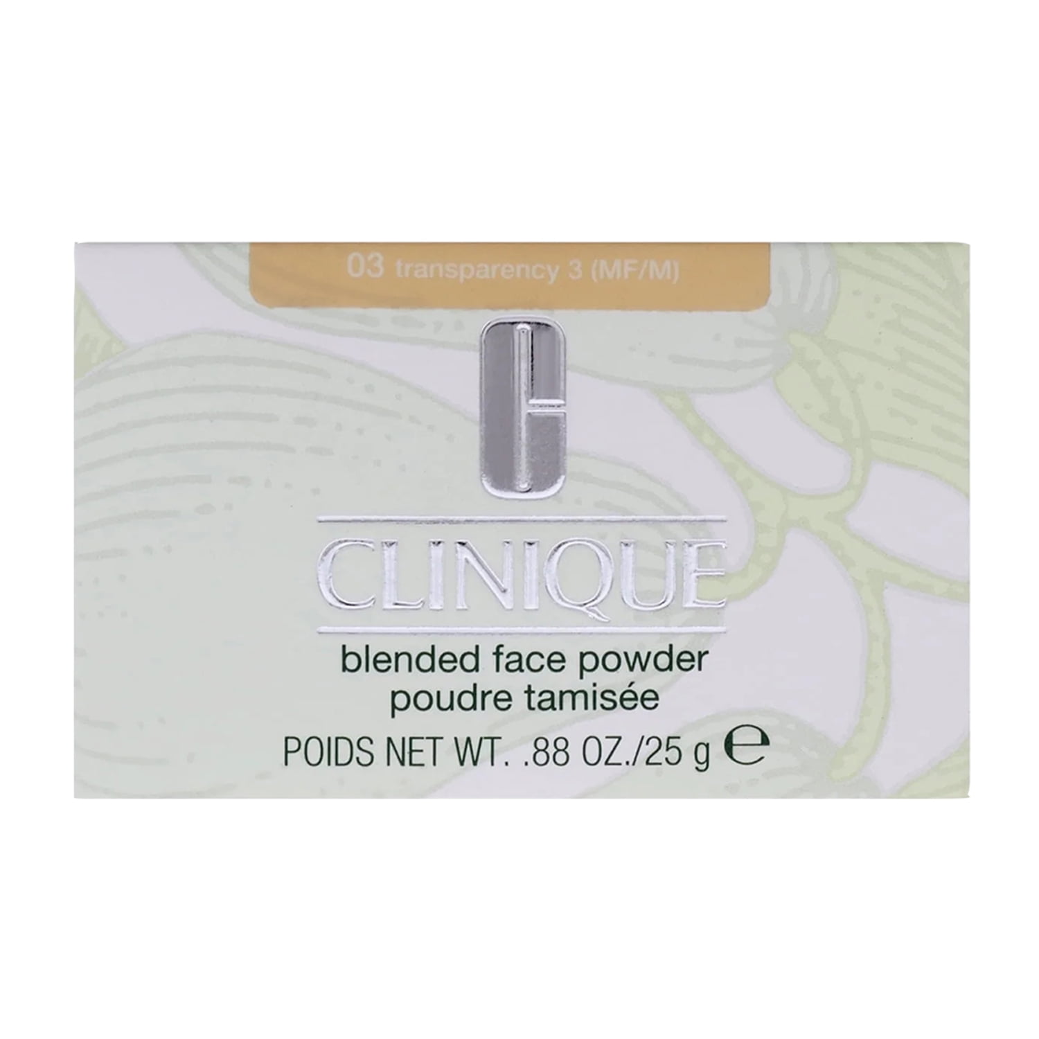 Clinique Blended Face Powder 03 Transparency 3 (MF/M) 25 g / 0.88 oz