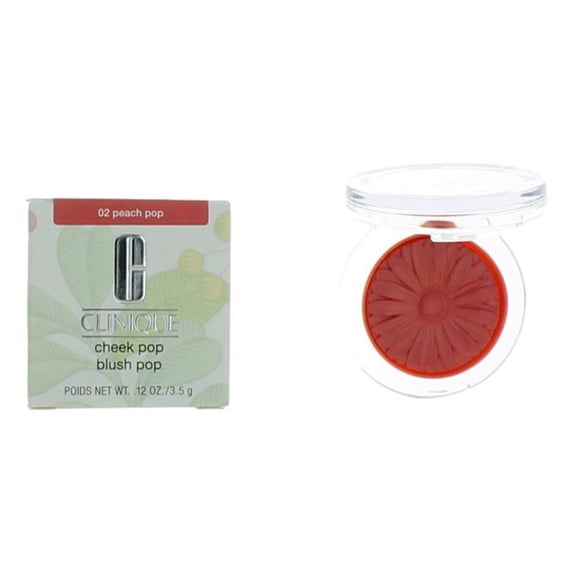 Clinique Cheek Pop by Clinique, 0.12 oz Blush Pop - 02 Peach Pop