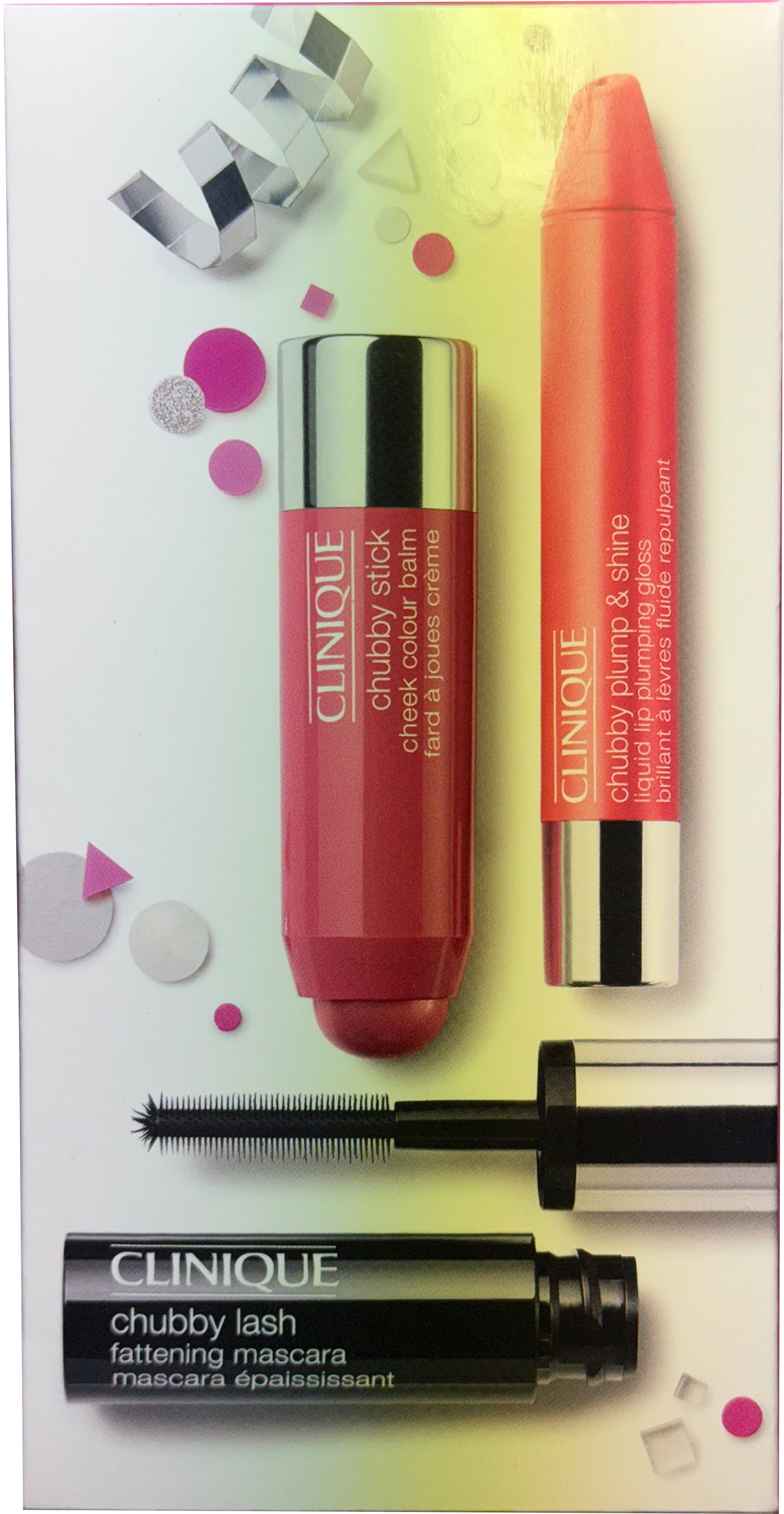 Clinique Chubby Sampler 3-Piece Set, Roly Poly Posy Cheek Balm ...