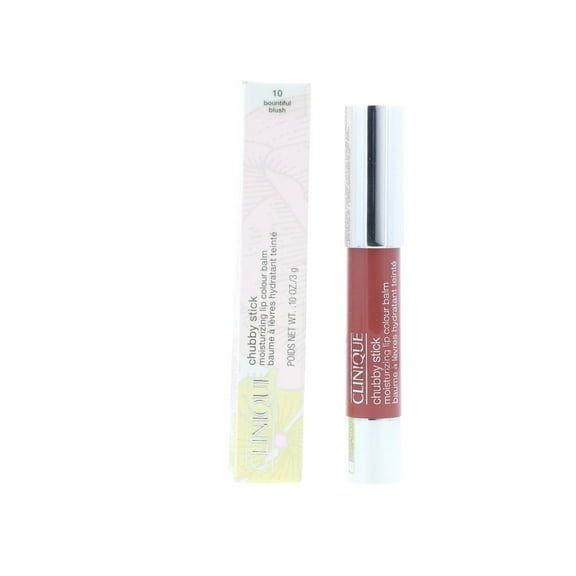 Clinique Chubby Stick Moisturizing Lip Colour Balm, No. 10 Bountiful Blush, 0.1 Ounce