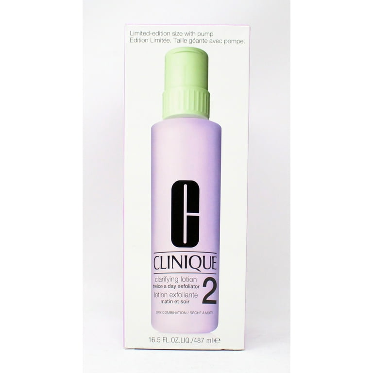 Free Shipping! Clinique Clarifying Lotion, [2] 16.5 oz