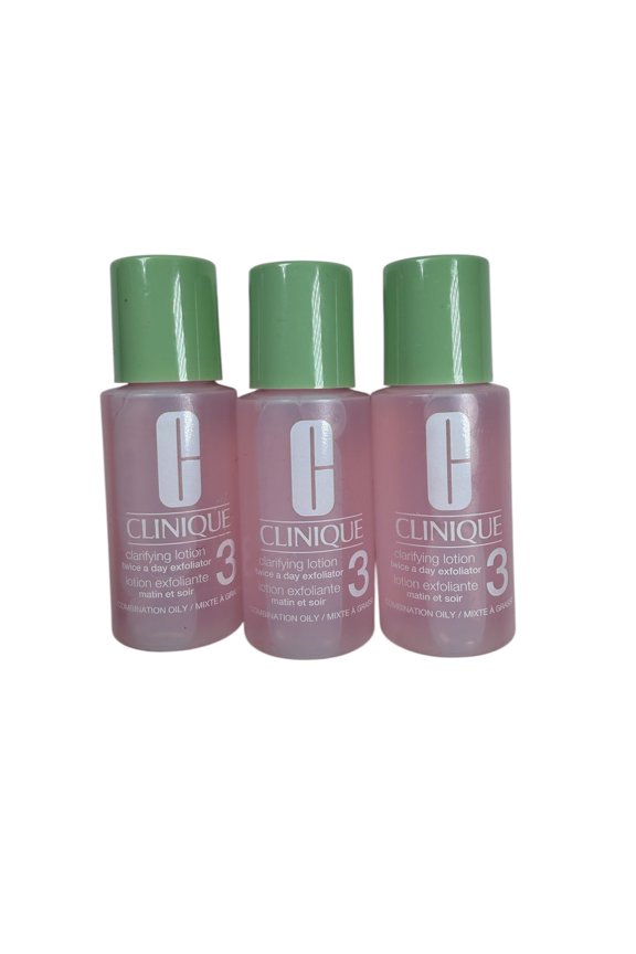 Clarifying Lotion 3 Twice a Day Exfoliator Combination Oily 1.0 Fl. Oz. Total 3 Pack