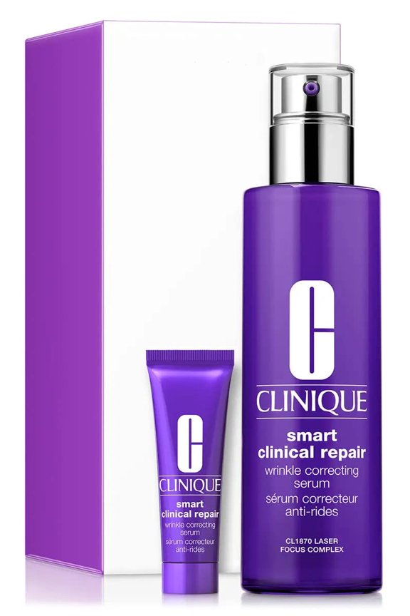 De-Aging Experts Kit Clinique Smart Clinical Repair Wrinkle Correcting Serum Set