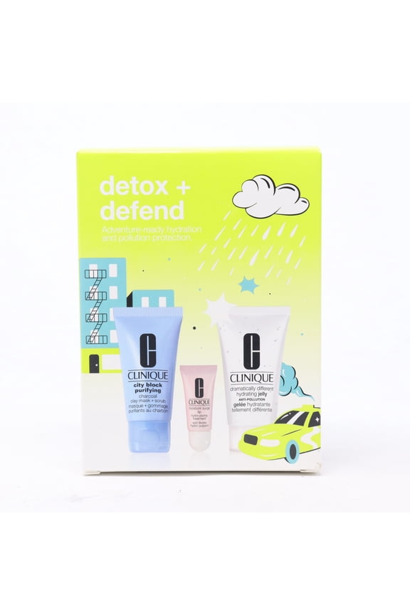 Detox + Defend 3 Pcs Set / New With Box