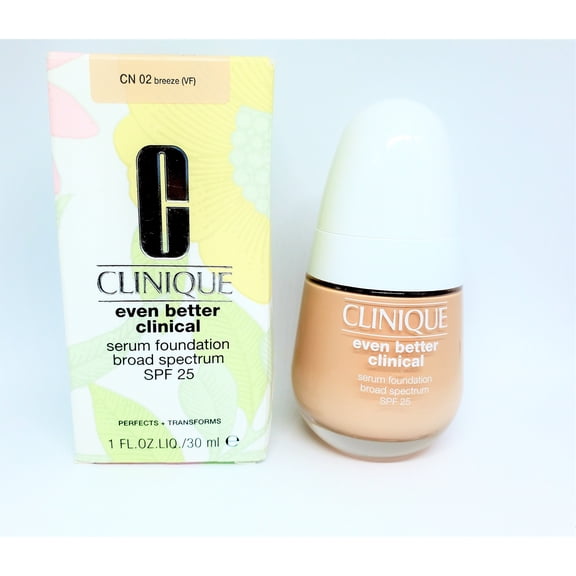 Clinique Even Better Clinical Serum Foundation SPF 25 1 oz - CN 02 Breeze