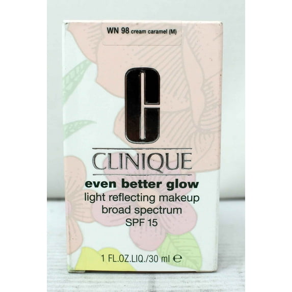 Clinique Even Better Glow Light Reflecting Makeup WN98 Cream Caramel (M) 1 Ounce