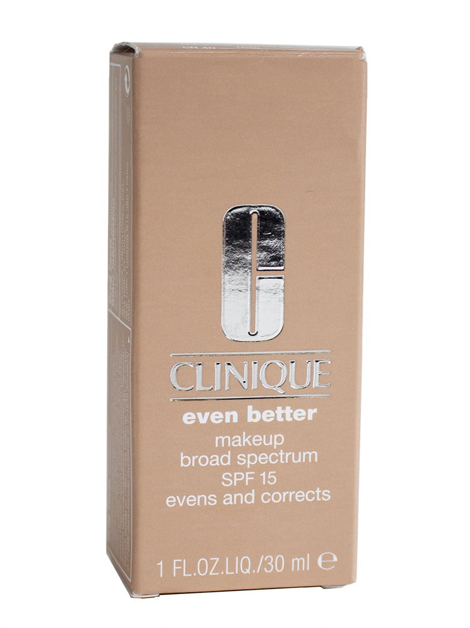 CLINIQUE EVEN BETTER FOUNDATION 1.0 OZ WN 98 CREAM CARAMEL (M) CLINIQUE/EVEN BETTER MAKEUP WN 98 CREAM CARAMEL (M) 1.0 OZ (30 ML) EVENS AND CORRECTS. SPF 15 WARM NEUTRAL UNDERTONE