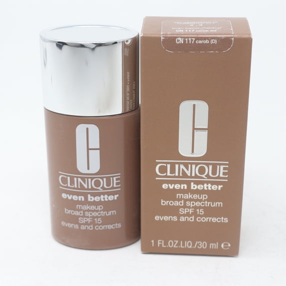 Clinique Even Better Makeup Spf 15 Even And Corrects 1oz 117 Carob New With Box