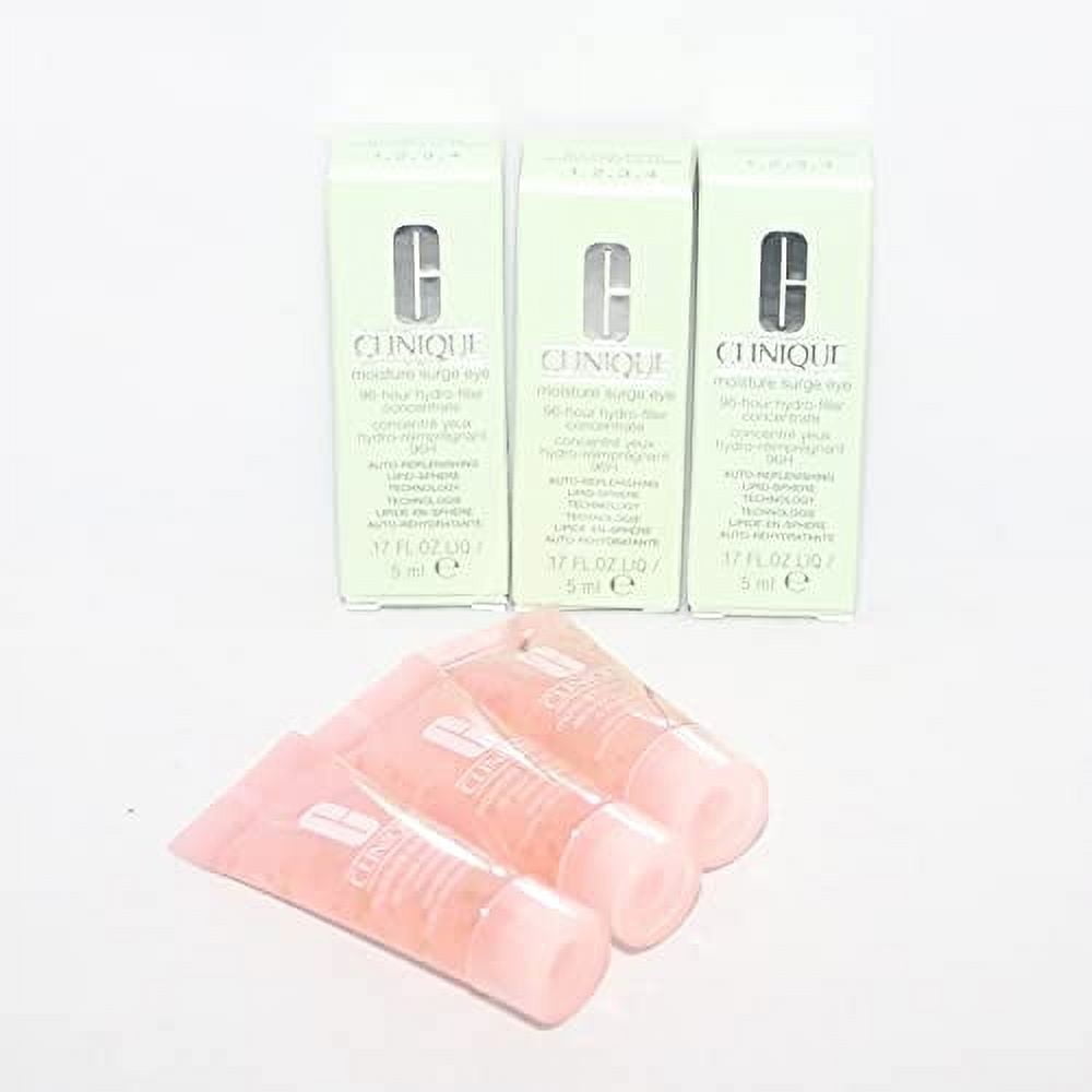 Clinique, Eye Moisture Surge Eye 96-Hour Hydro Filler Concentrate, 0.17oz/5ml, Pack of 3