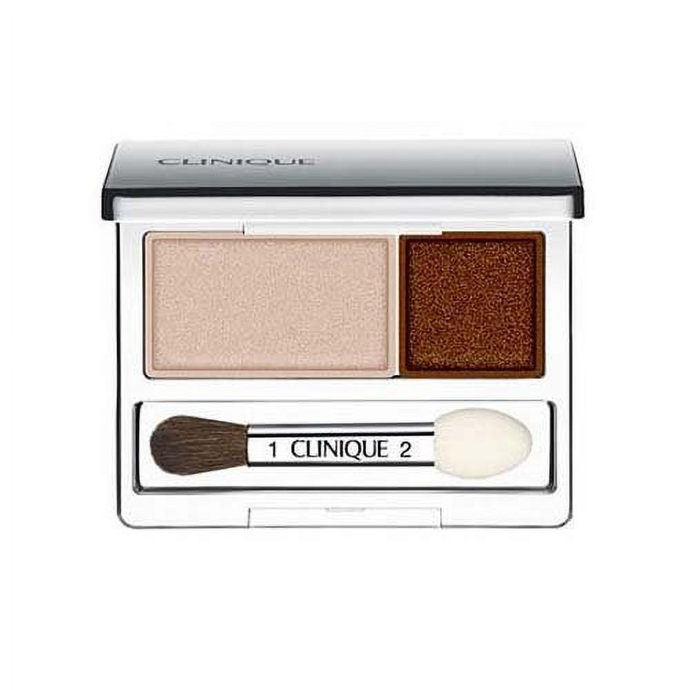 Clinique, Eyeshadow All About Shadow Duo, Day Into Date, 0.07oz/2.2g