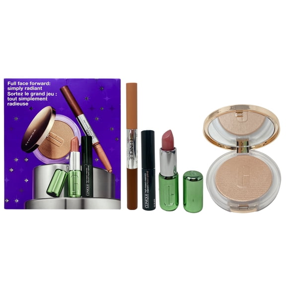 Clinique Full Face Forward Simply Radiant Makeup 4 Piece Gift Set