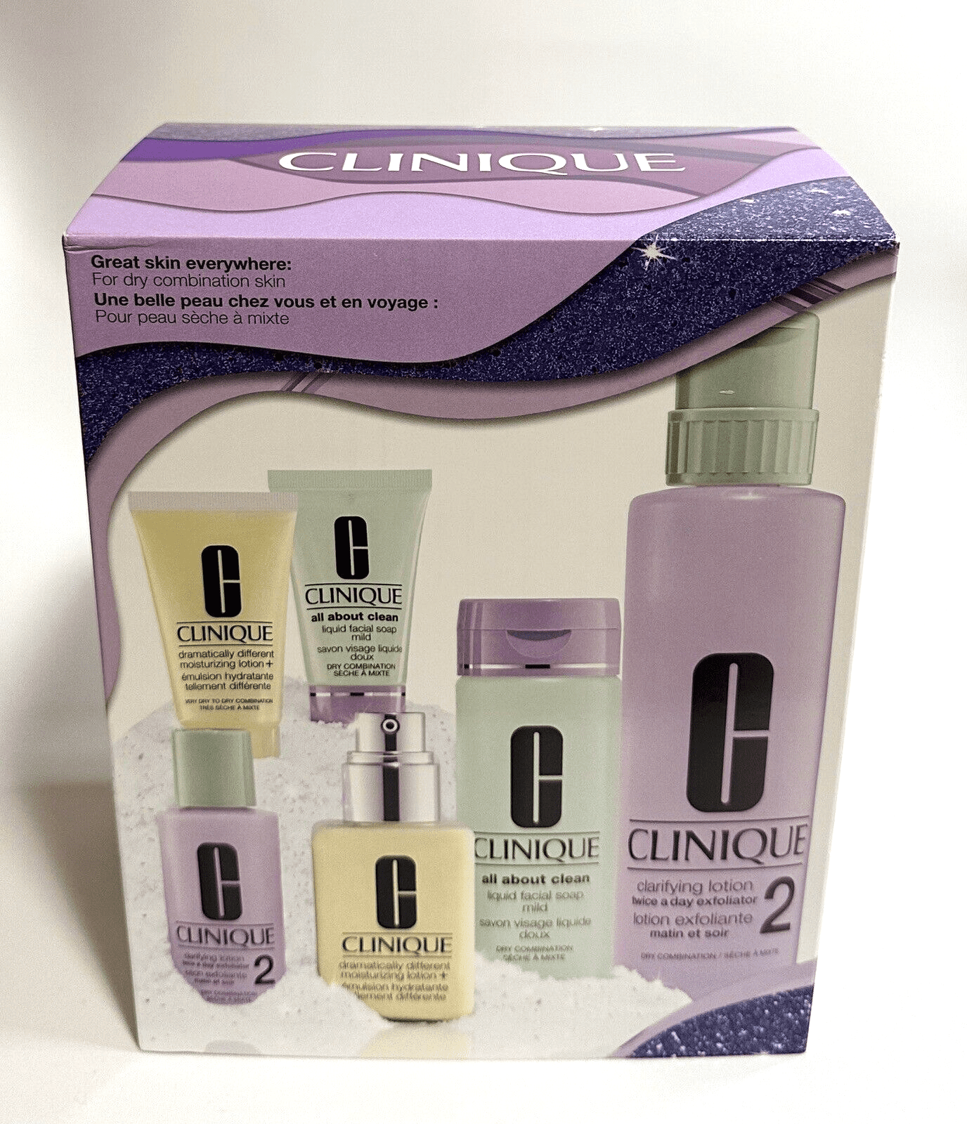 Clinique skin sold care set (jumbo sized)