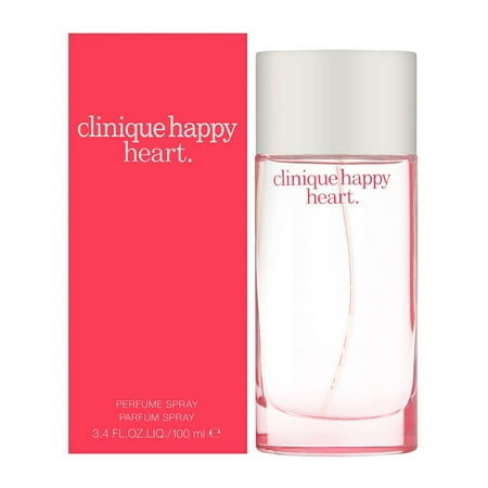 Clinique Happy Heart Perfume Spray for Women 3.40 oz (Pack of 3)