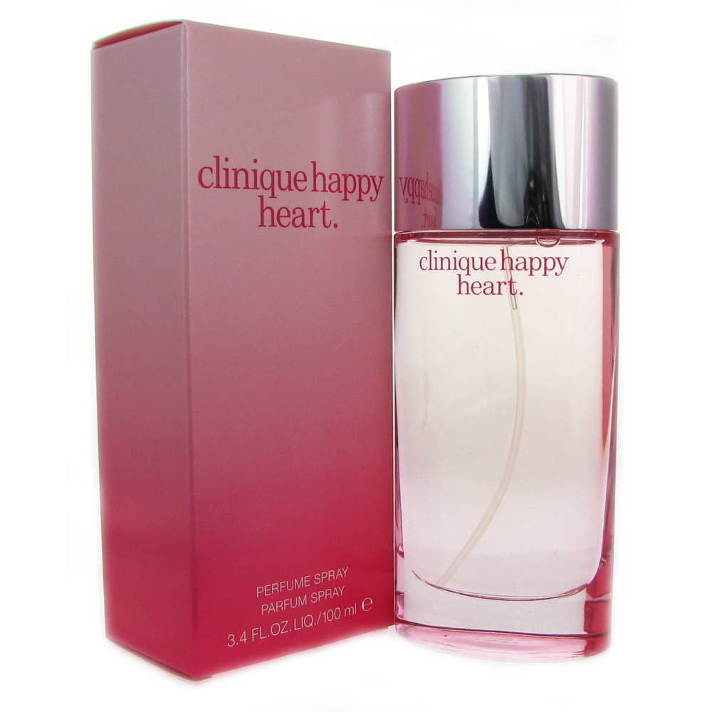 Clinique Happy Heart Perfume Spray, 3.4 oz