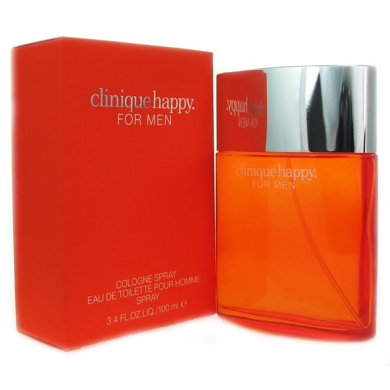 Clinique Happy Aromatic Perfume for Men, Refreshing Cologne Spray