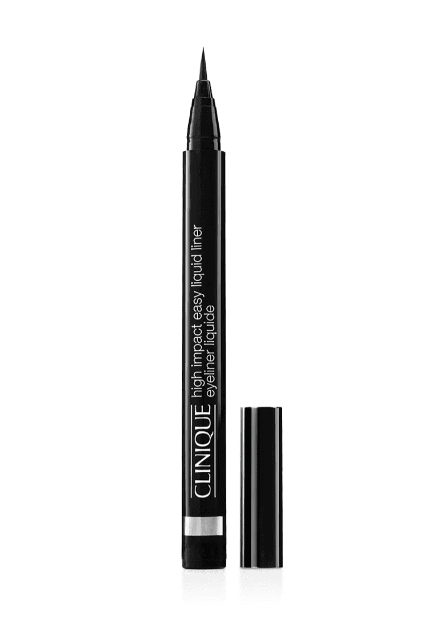 Clinique High Impact Easy Liquid Liner 01 Black 0.67g, Precision Felt Tip Eyeliner Smudge Resistant, Pack of 3