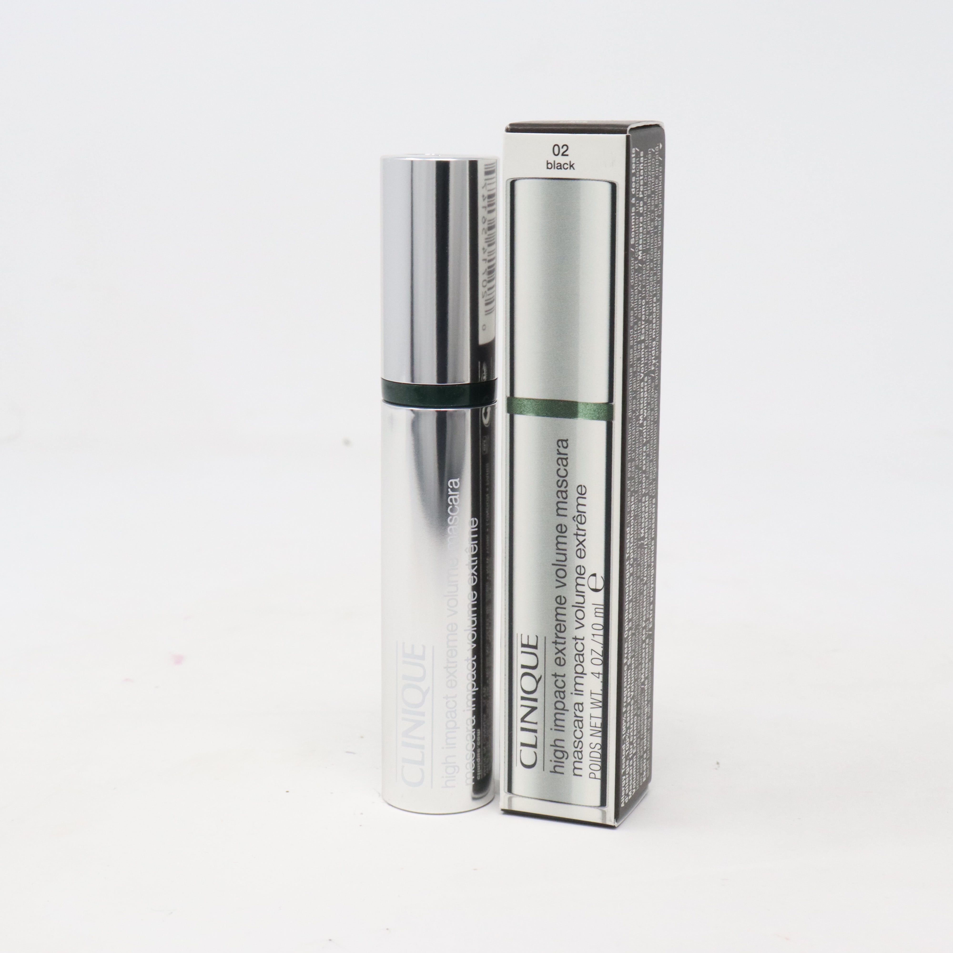 Clinique High Impact Extreme Volume Mascara Mascara 0.4oz 02 Black New With Box