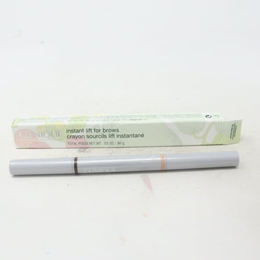 CLINIQUE/INSTANT LIFT FOR BROWS 2-IN-1 AUTOMATIC BROW PENCIL DEEP BROWN .03 OZ
