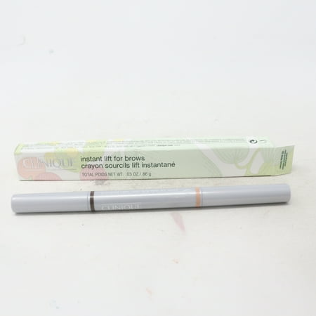 CLINIQUE/INSTANT LIFT FOR BROWS 2-IN-1 AUTOMATIC BROW PENCIL DEEP BROWN .03 OZ