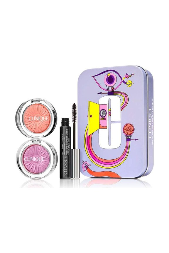 Jet Set Travel Ready Eyes & Cheeks 3 Pcs Travel Set    /