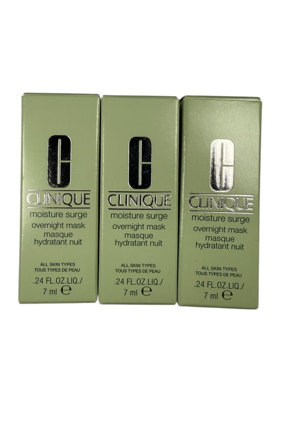 Moisture Surge Overnight Mask 0.24 fl. oz . 7 ml Total 3 Pack