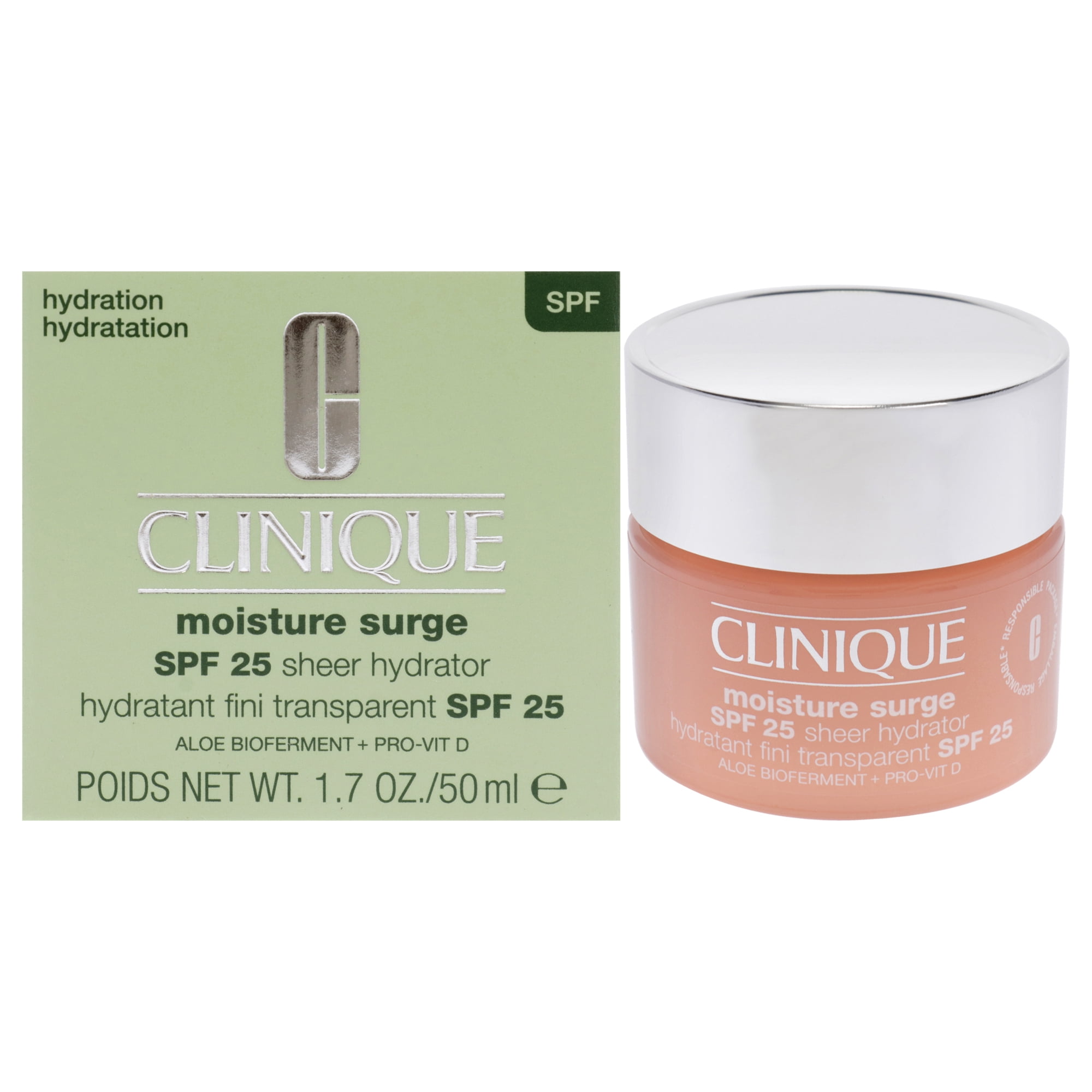 Clinique Moisture Surge Sheer Hydrator Cream SPF 25 , 1.7 oz Moisturizer