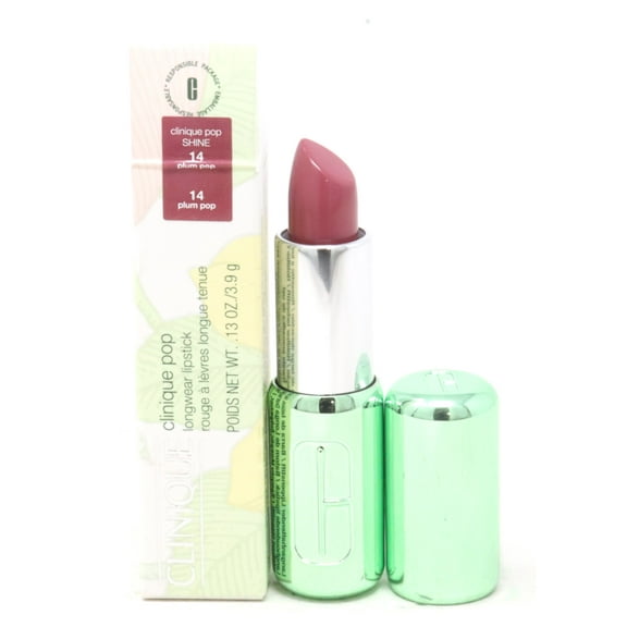 Clinique Clinique Pop Longwear Lipstick 0.13oz 14 Plum Pop(Shine) New With Box