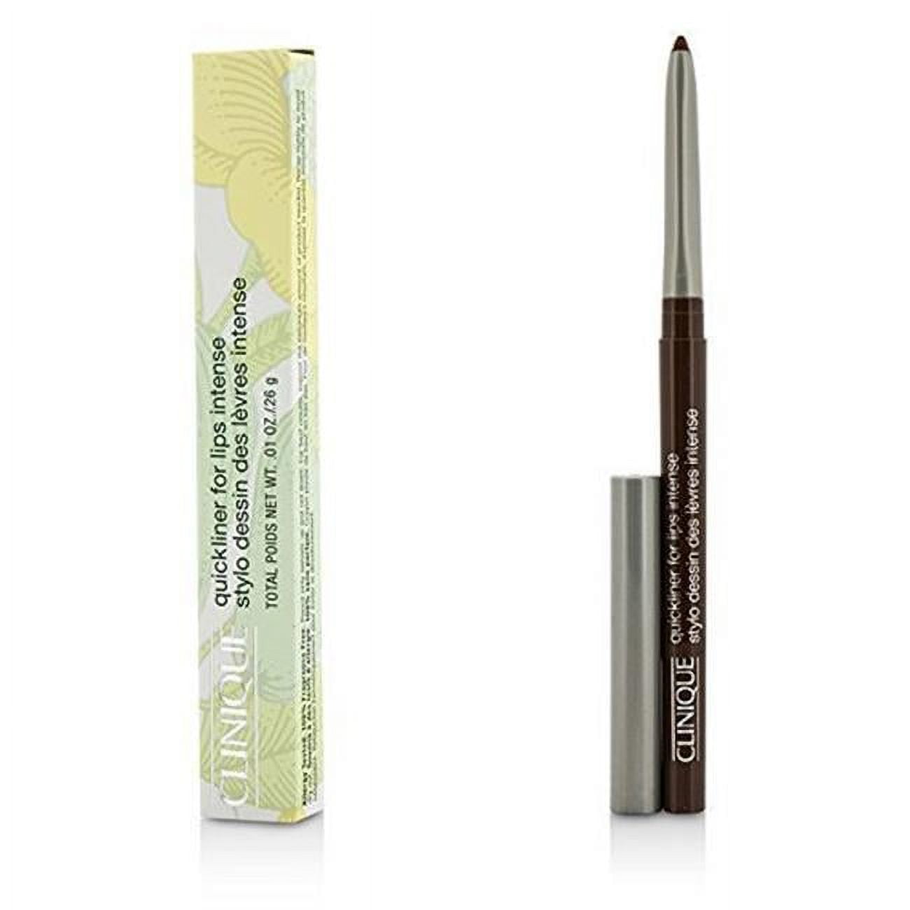 CLINIQUE QUICKLINER LIP LINER 0.01 OZ INTENSE COLA CLINIQUE/QUICKLINER FOR LIPS INTENSE 03 INTENSE COLA 0.01 OZ (.3 ML)