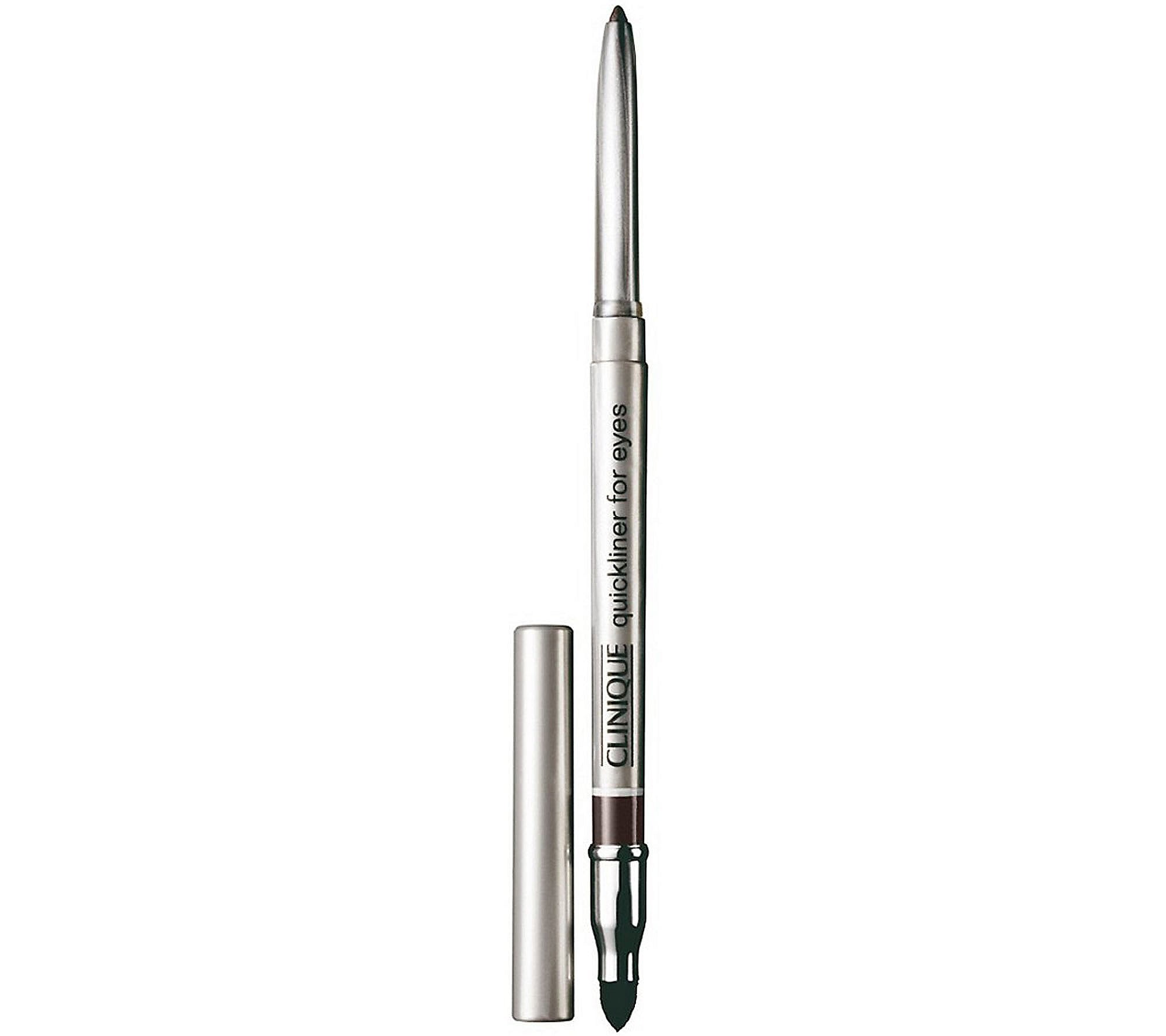 Clinique Quickliner for Eyes Automatic Eyeliner, 02 Smoky Brown, Pack of 3