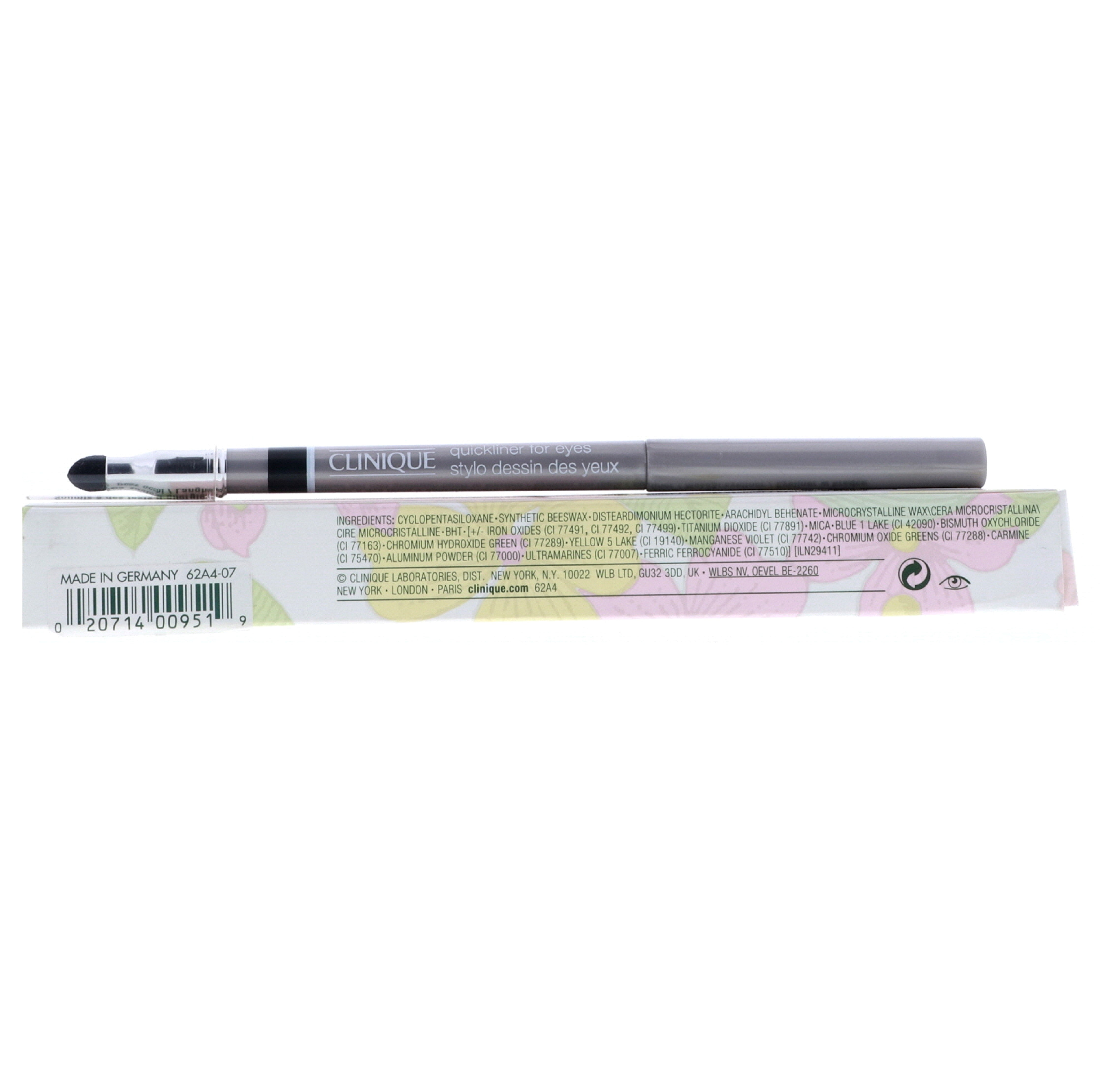 Clinique Quickliner for Eyes, No. 07 Really Black, 0.01 oz