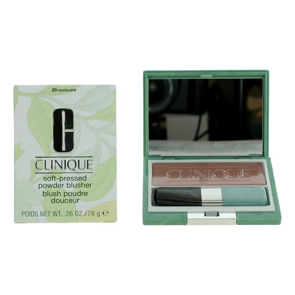 Clinique Soft-Pressed Powder Blusher, [20] Mocha Pink .27 oz
