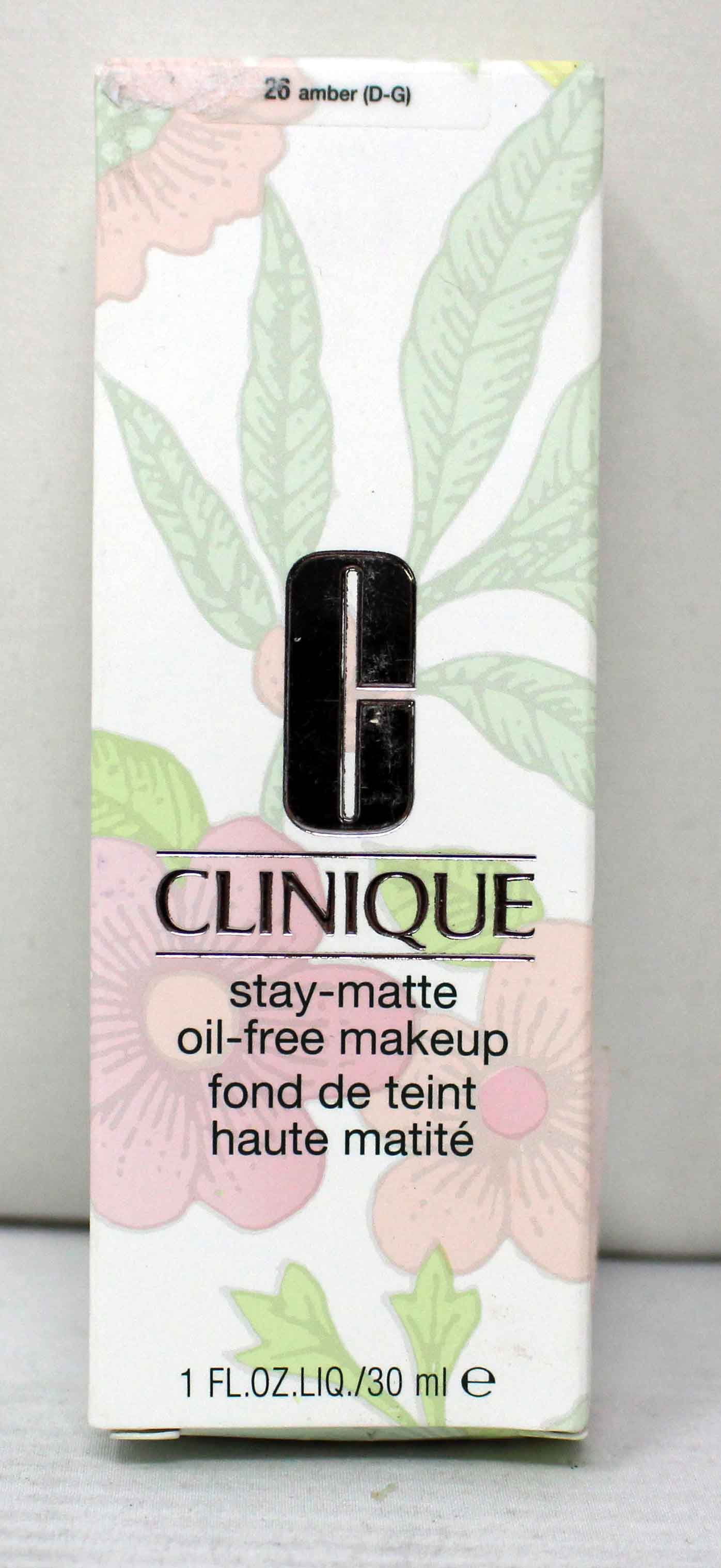 Clinique Stay-Matte Oil-Free Makeup 26 Amber 1 Ounce