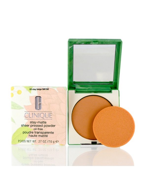 Stay-Matte Sheer Pressed Powder, 03 Stay Beige, 0.27 oz