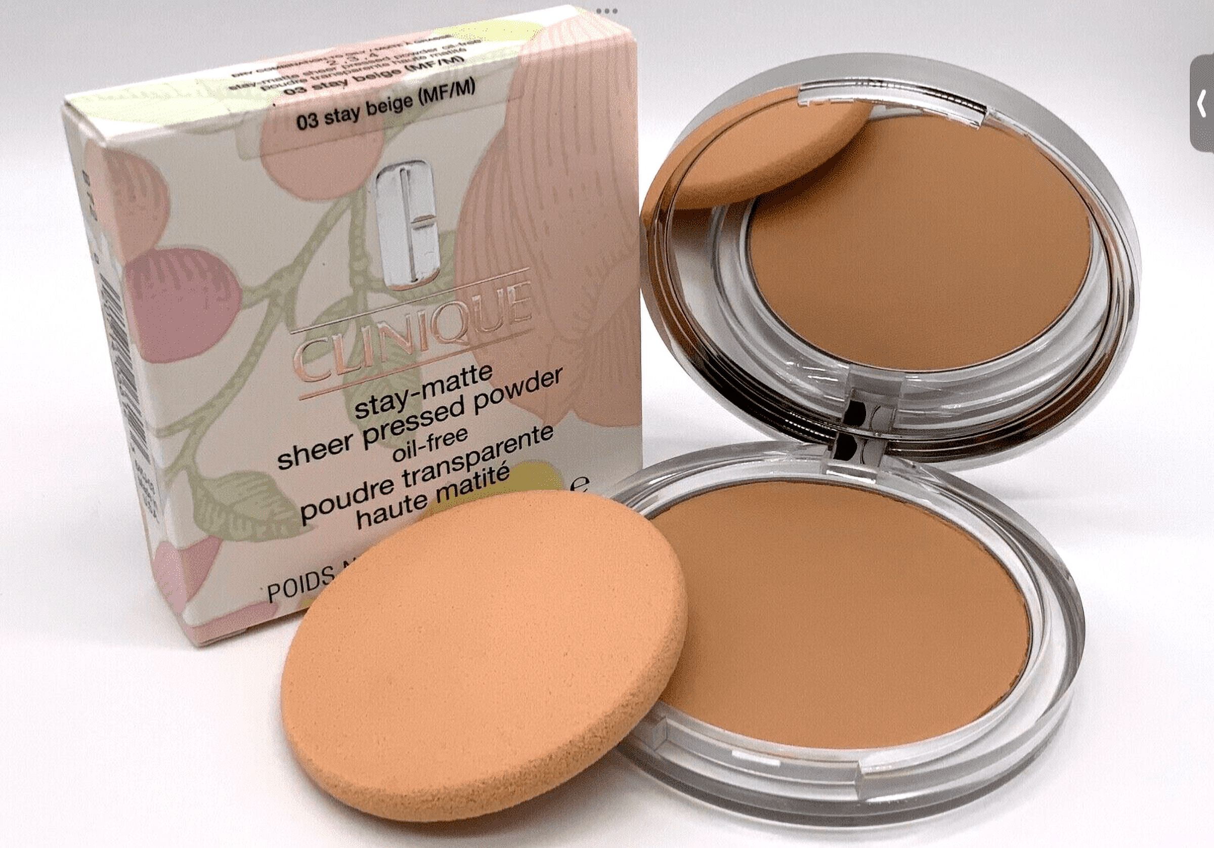 Clinique Stay Matte Sheer Pressed Powder Oil Free #4 Stay