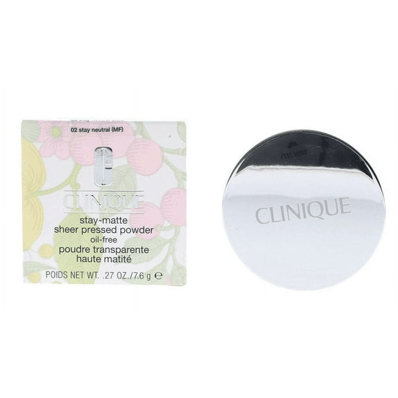 Clinique Stay-Matte Sheer Pressed Powder, Stay Neutral [02] 0.27 oz